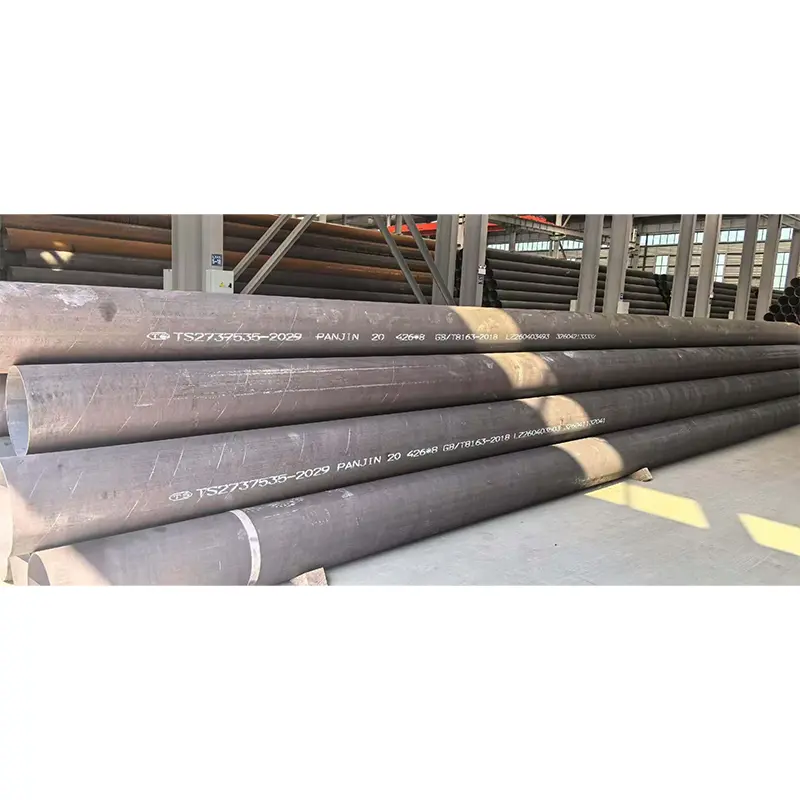 Tuyau d'acier sans soudure laminé à chaud de grand diamètre